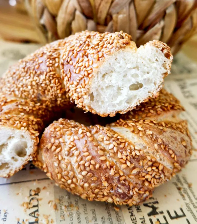 Simit (türkische Sesamkringel)