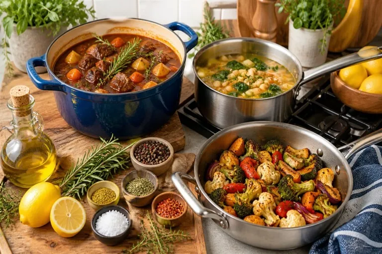 Gnocchi mit Ofentomaten und Mozzarella: unkompliziertes Abendessen aus wenigen Zutaten
