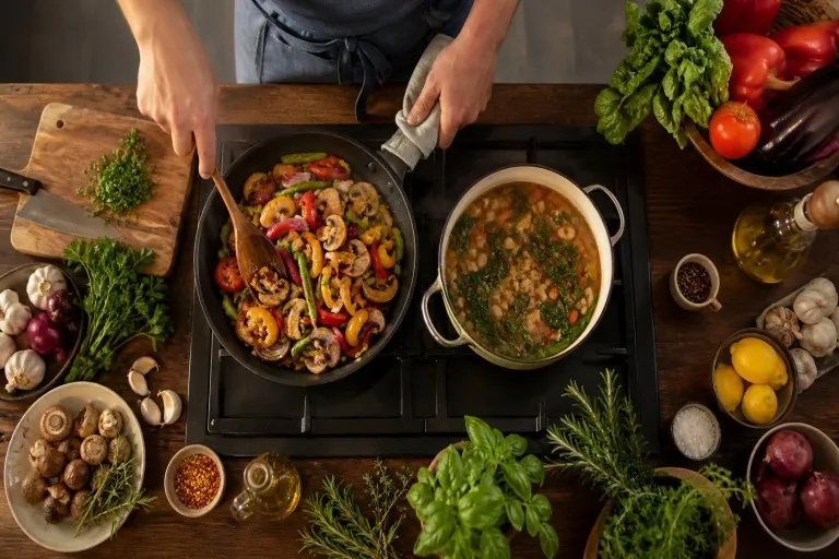 Gnocchi-Salat mit Pesto und Mozzarella: schnelle Idee für warme Abende
