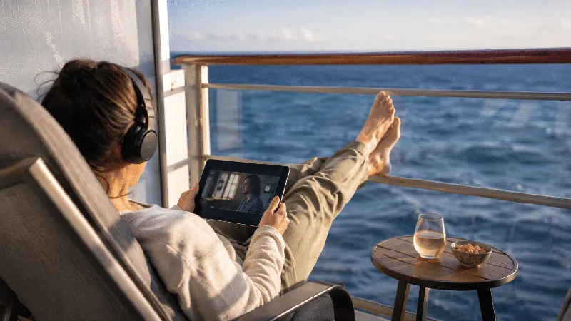 Offline Unterhaltung auf Kreuzfahrt, Datenkosten sparen
