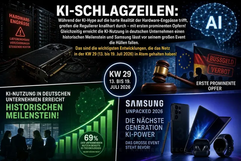 Hardware-Krieg, Zwangsabschaltungen & Foldable-Leaks: Die KI-Aufreger der Woche!
