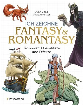 Neue Buchrezension online: Juan Calle – Ich zeichne Fantasy & Romantasy – Techniken, Charaktere und Effekte: Zeichnen lernen für Anfänger. Mit praktischen Übungsrastern eigene Welten und Charaktere erschaffen. Mein Buchtipp, und eine Leseprobe.