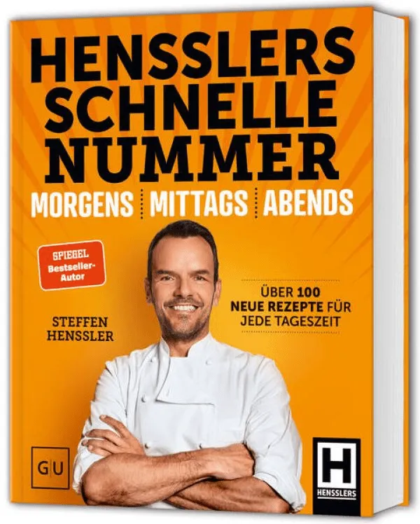 „Hensslers schnelle Nummer“ von Steffen Henssler im Kochbuch Test für den Deutschen Kochbuch Preis