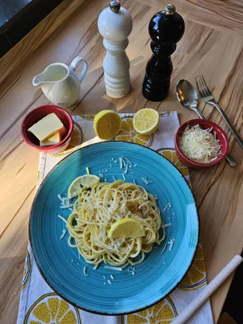 Spaghetti al limone