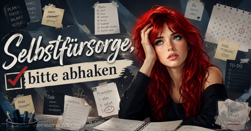 Selbstfürsorge, bitte abhaken – wenn das Leben zur To-do-Liste wird