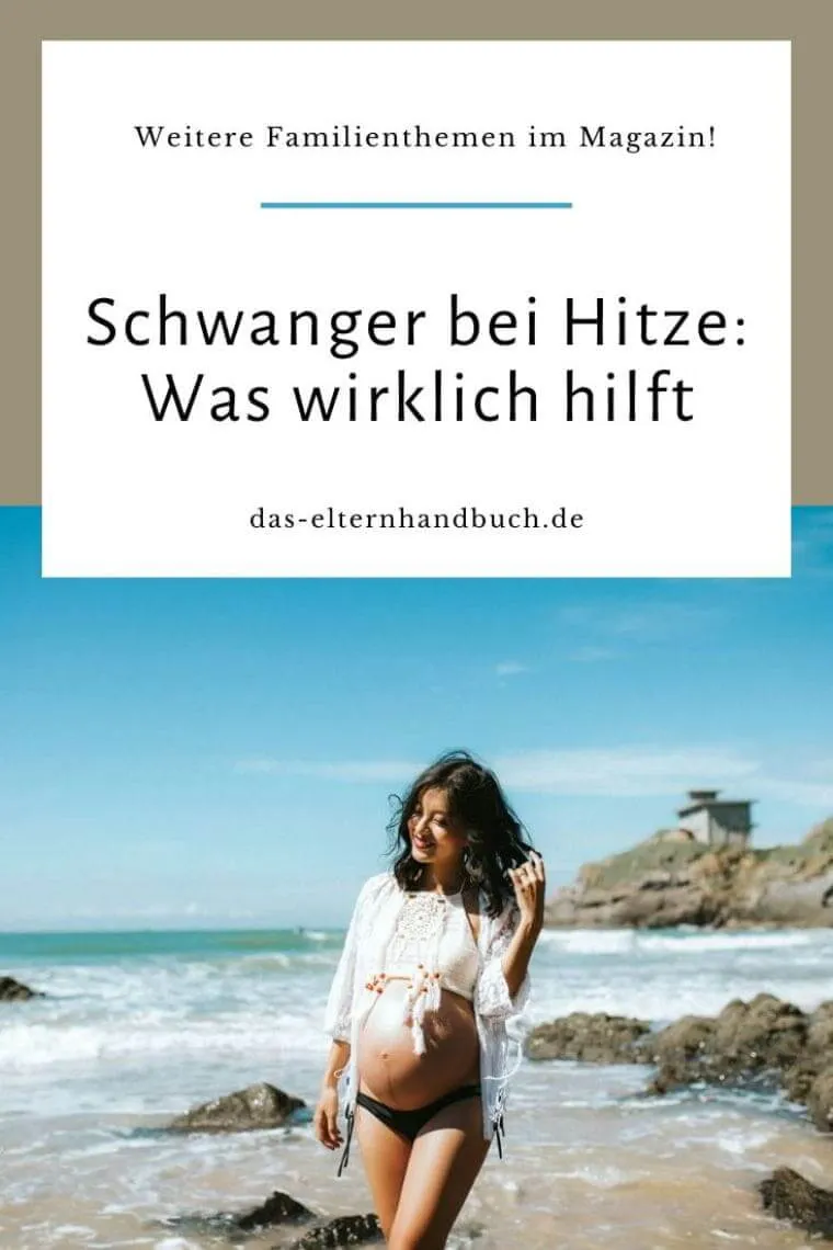 Schwanger bei Hitze: Was wirklich hilft