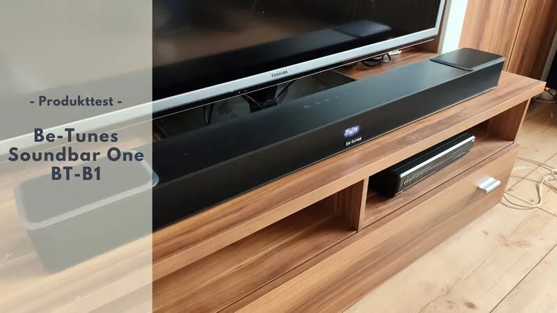 Be-Tunes Soundbar One BT-B1 im Praxistest: Kompakter TV-Sound neu definiert
