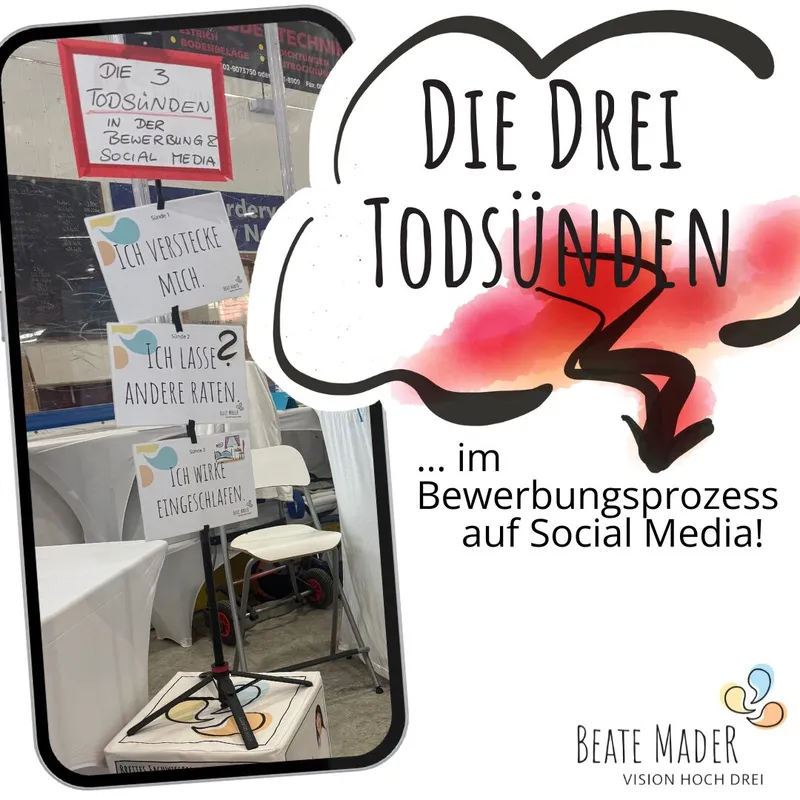 Social Media in Bewerbungen – die 3 Todsünden