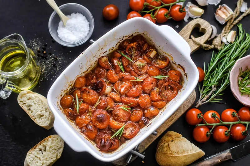 Tomaten aus dem Ofen – einfach und so lecker
