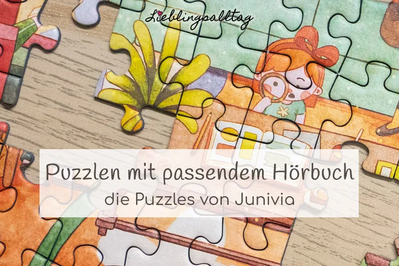 Junivia: Puzzlen mit passendem Hörbuch