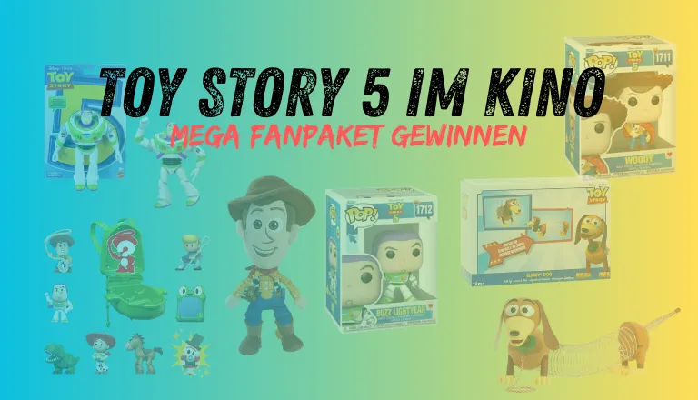 Fantastische Toy Story 5 Preise zum Kinostart gewinnen!
