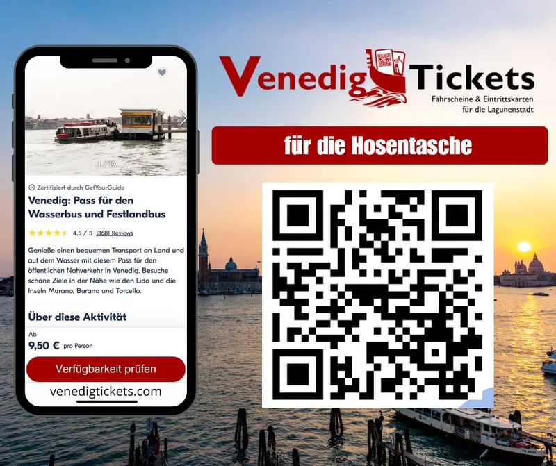 10 Spartipps für Venedig –Tickets – Fahrscheine – Eintrittskarten
