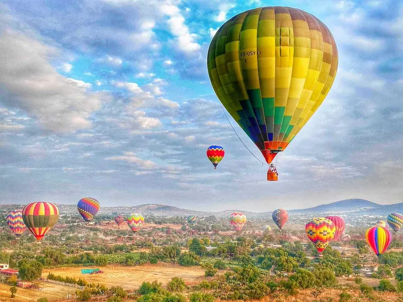 Ballonfahrt Teotihuacan – DAS Highlight in Mexiko-Stadt