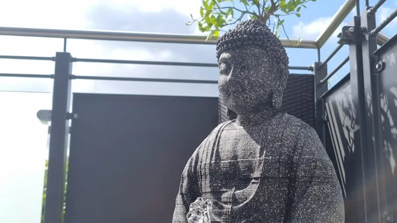 Buddha mit Brunnen: Einzigartige Deko aus dem 3D Drucker