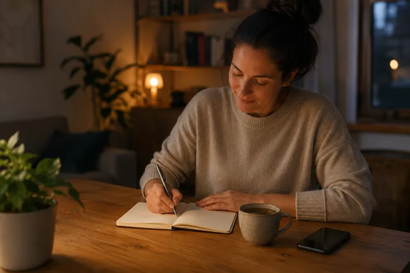 Abendroutine für mentale Ruhe: Den Tag bewusst abschließen
