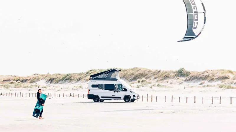 Sunlight 540 V: kein Treppenwitz im kurzen Vanlife-Camper