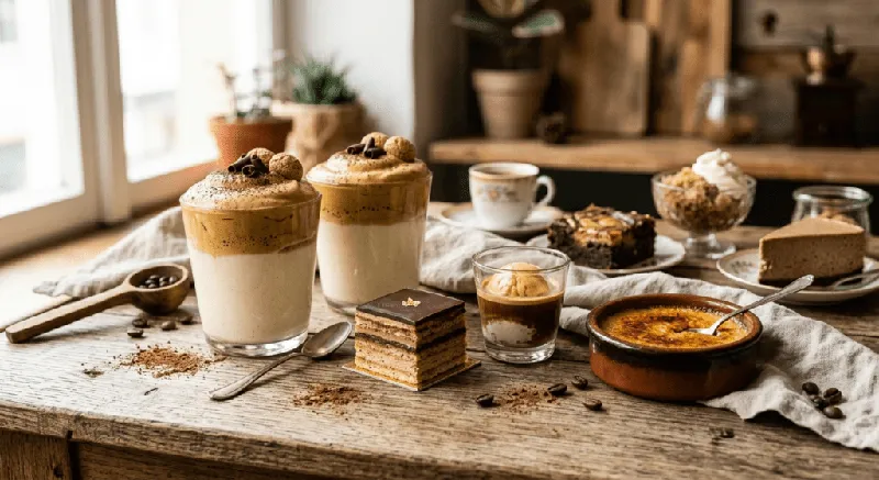 Mehr als Tiramisu: Die fantastische Welt der Kaffee-Desserts