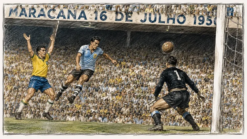 Fussball-WM 1950: Maracanaco - Der Albtraum Brasiliens