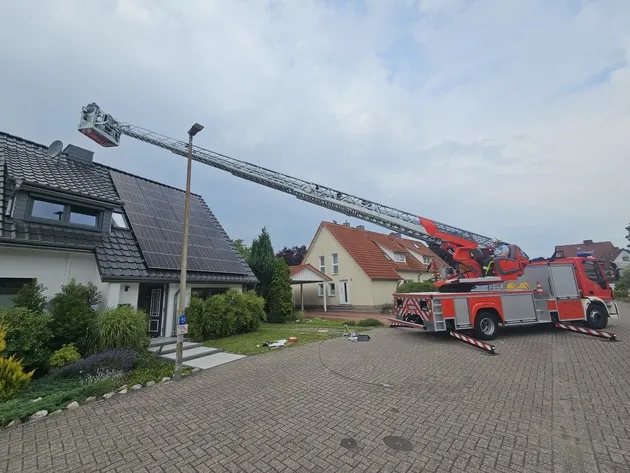 Tierrettung aus Schornstein
