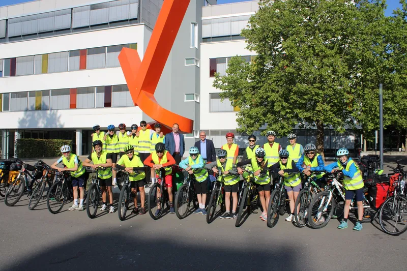 Mit dem Fahrrad nach Saint-Max