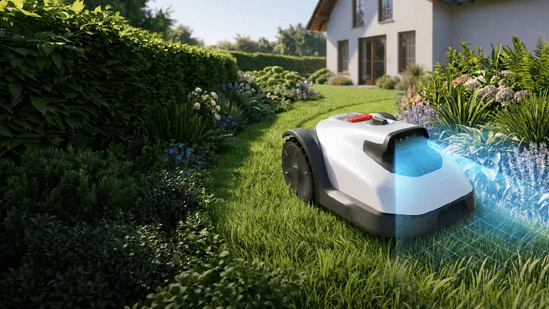 Mähroboter ohne Begrenzungskabel bei unebenem Rasen: Was klappt wirklich gut?
