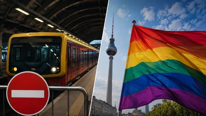 CSD Berlin 2026 und S-Bahn-Sperrung: Alle Einschränkungen im Nahverkehr am Wochenende im Überblick