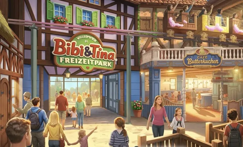 Wo entsteht der Bibi & Tina Freizeitpark bei Karls Erlebnis-Dorf - Elstal und wann öffnet der neue Park ab 2027