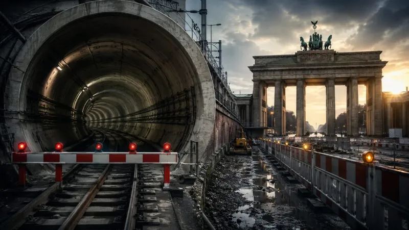 S-Bahn-Tunnel Berlin: Wichtigste Nord-Süd-Verbindung 2,5 Jahre gesperrt – Brandenburger Tor wird zur Endstation