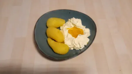 Leichtes Sommeressen – Weißkäse mit Leinöl