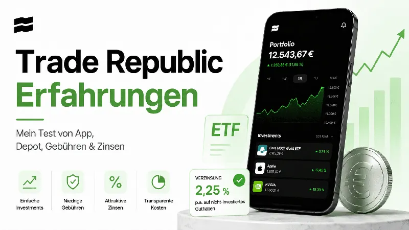 Trade Republic Erfahrungen – Mein Test mit dem provisionsfreien Broker