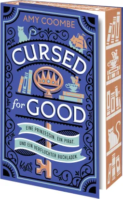 Rezension: Cursed for Good – Eine Prinzessin. Ein Pirat. Und ein verfluchter Buchladen - Amy Coombe
