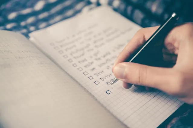 Checkliste Datenübergabe Reinzeichnung