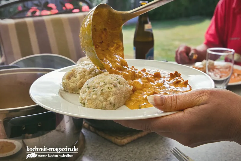Eierschwammerl Gulasch, wenn der Genuss zur Tradition wird, gibt es das Familienrezept