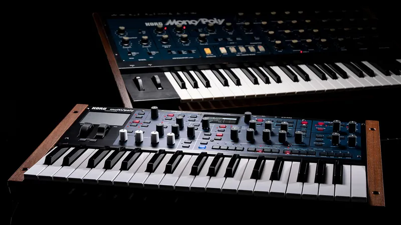 KORG multi/poly: virtuell-analog mit Extras