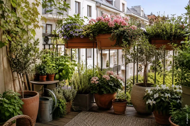Balkon bepflanzen: Ideen für Balkonkästen und Töpfe