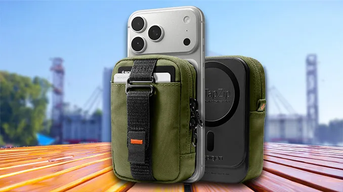 iPhone-Kartenhalter für die Festival-Saison: Spigen TinTap Zip MagFit ersetzt Geldbörse