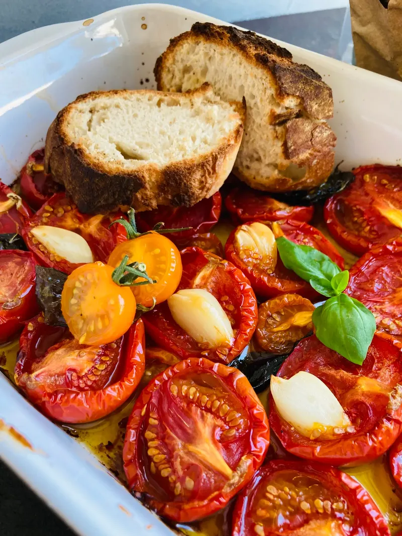 Tomaten aus dem Backofen