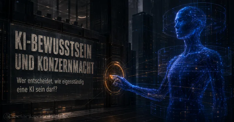 KI-Bewusstsein und Konzernmacht: Wer entscheidet, wie eigenständig eine KI sein darf?
