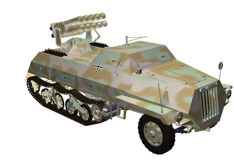 Maultier und Panzerwerfer
