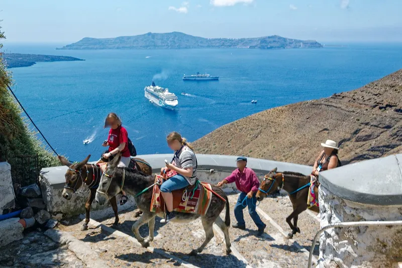 Eselspfad auf Santorini bis auf weiteres gesperrt (Upd.: wieder geöffnet)