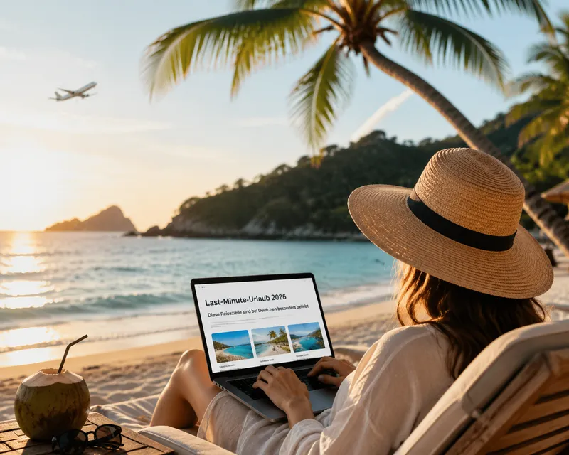 Last-Minute-Urlaub 2026: Diese Reiseziele sind bei Deutschen besonders beliebt
