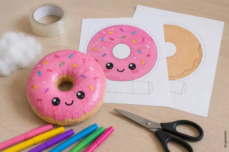 So kannst du ganz einfach einen Paper Squishy basteln