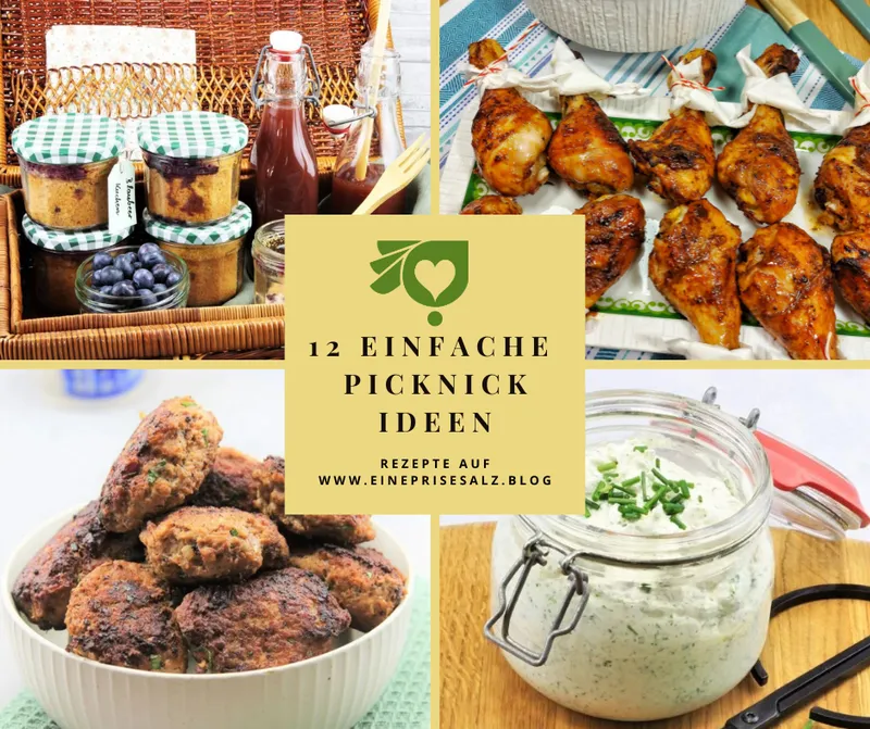 12 Picknick Ideen – einfache Rezepte für einen entspannten Sommertag