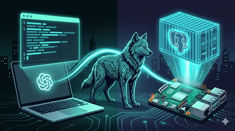 ContextWolf Split-Setup: PostgreSQL auf Pi, MCP auf Mac