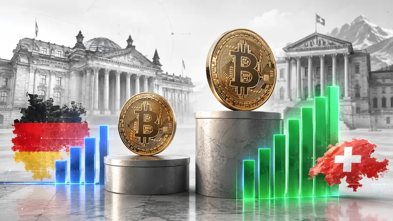 Krypto-Studie: Deutschland nutzt Bitcoin nur halb so oft wie die Schweiz