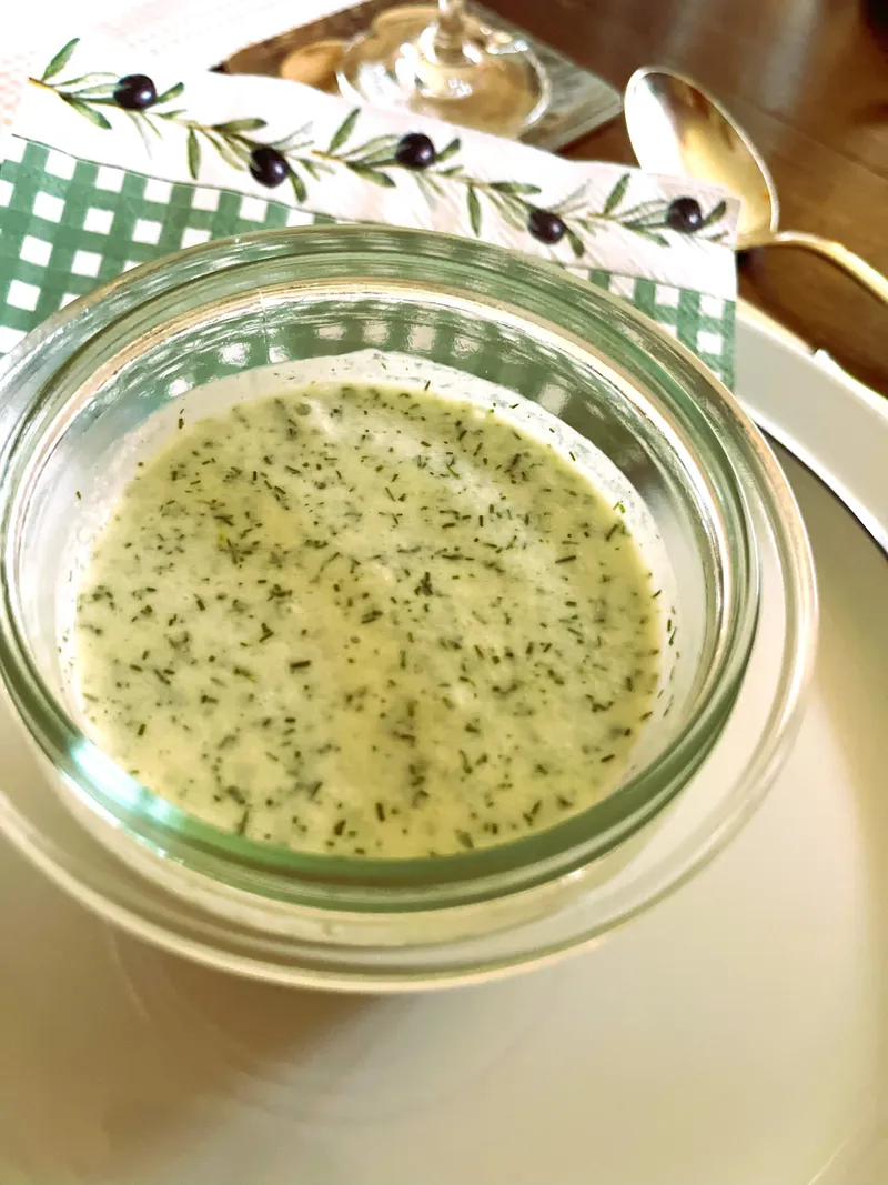 Geeiste Gurkensuppe