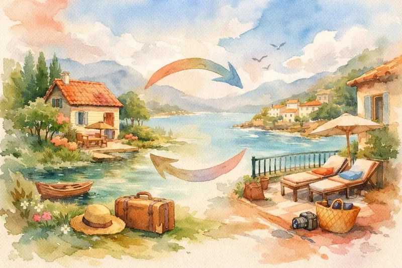 Haus tauschen statt Hotel: Günstiger reisen