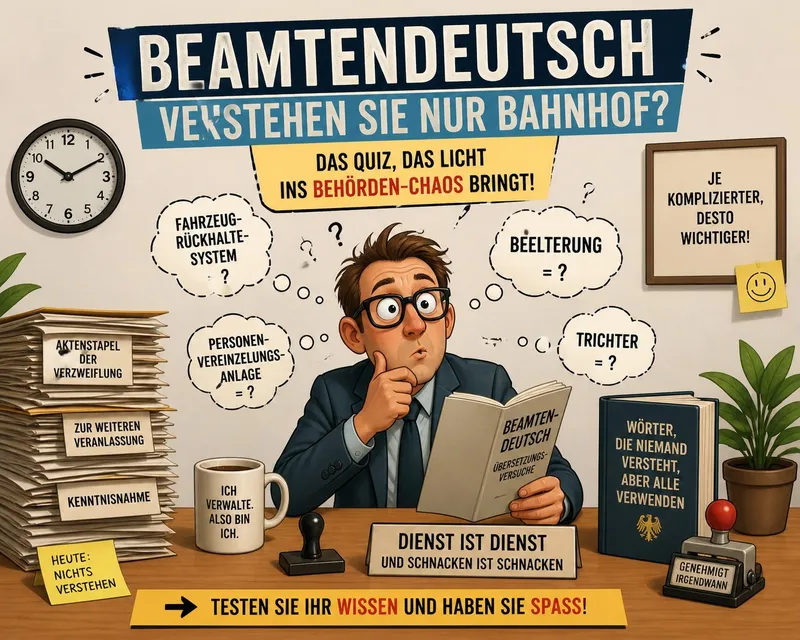 Beamtendeutsch für Anfänger – Das Quiz