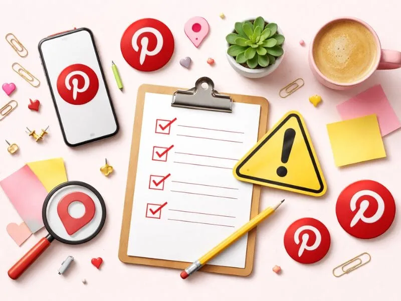 Die 5 häufigsten Anfängerfehler auf Pinterest