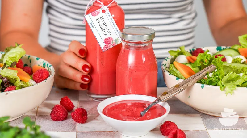Himbeerdressing selber machen